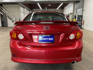 2010 Toyota Corolla S Manual