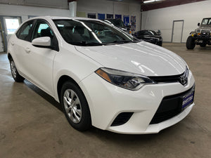 2014 Toyota Corolla L Manual