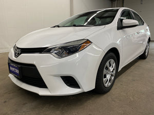 2014 Toyota Corolla L Manual