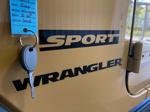 2013 Jeep Wrangler Sport Manual