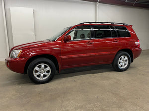 2002 Toyota Highlander Limited 4WD V6