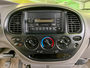 2001 Toyota Tundra SR5 Access Cab Manual