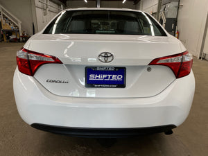 2014 Toyota Corolla L Manual