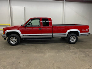 1996 Chevrolet Silverado K2500 Manual Extended Cab