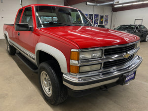 1996 Chevrolet Silverado K2500 Manual Extended Cab