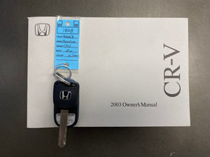2003 Honda CR-V EX 4WD Manual