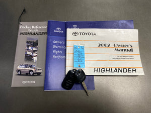 2002 Toyota Highlander Limited 4WD