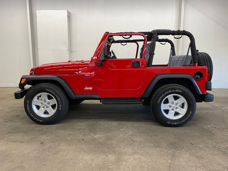1997 Jeep Wrangler Sport 4.0L Manual
