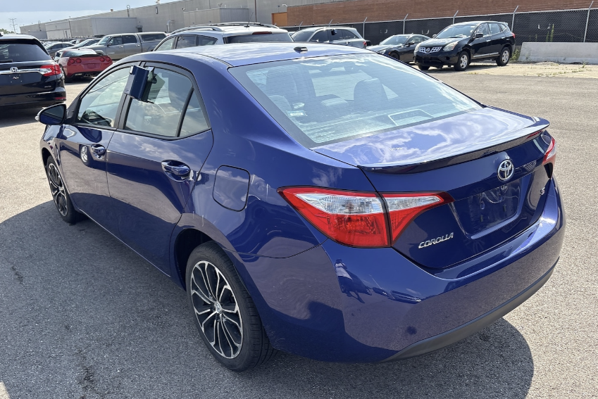 2015 Toyota Corolla S Plus Manual