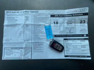 2012 Audi Q5 3.2L Premium Plus