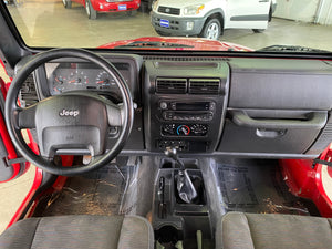 2005 Jeep Wrangler Sport 4.0L Manual