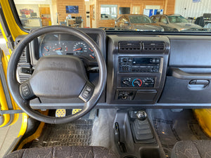 2001 Jeep Wrangler Sport Manual