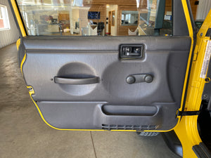 2001 Jeep Wrangler Sport Manual