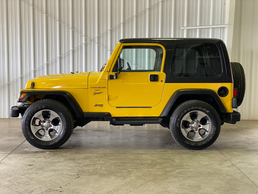 2001 Jeep Wrangler Sport Manual