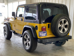 2001 Jeep Wrangler Sport Manual