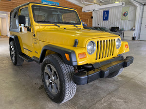 2001 Jeep Wrangler Sport Manual