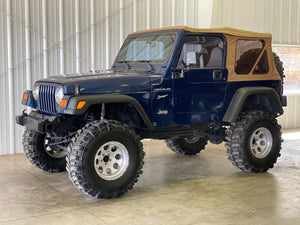 2002 Jeep Wrangler Sport 4.0L Manual