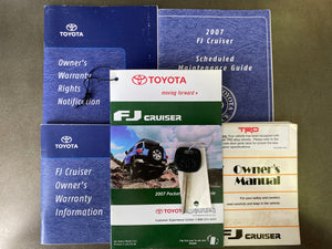 2007 Toyota FJ Cruiser 4WD Upgrade PKG 2 MANUAL