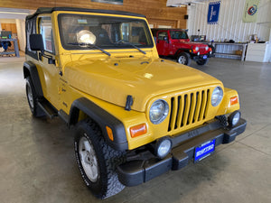2000 Jeep Wrangler Sport Manual