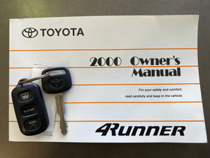 2000 Toyota 4Runner SR5 V6 4WD - One Owner
