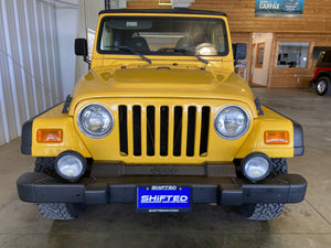 2000 Jeep Wrangler Sport Manual