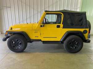 2001 Jeep Wrangler Sport Manual