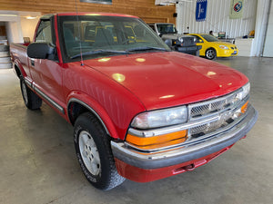 2000 Chevrolet S-10 4X4 Manual