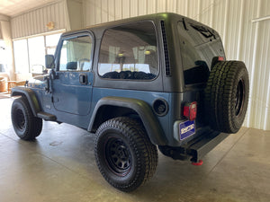 2002 Jeep Wrangler Sport 4.0L Manual