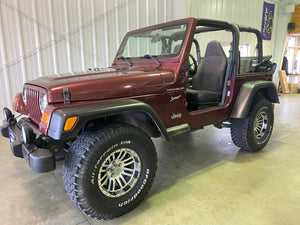 2002 Jeep Wrangler Sport 4.0L Manual