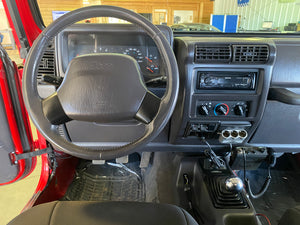 2001 Jeep Wrangler 4.0L Manual