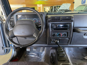 2002 Jeep Wrangler Sport 4.0L Manual