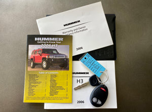 2006 Hummer H3 4WD Manual