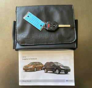 2012 Subaru Outback 2.5 Manual