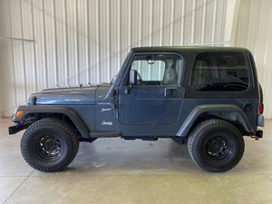 2002 Jeep Wrangler Sport 4.0L Manual