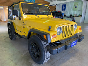 2001 Jeep Wrangler Sport Manual