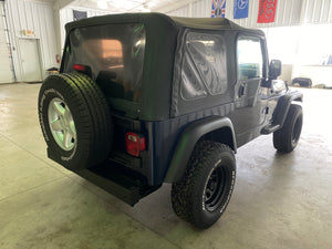 2006 Jeep Wrangler X 4.0L Manual