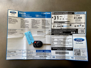 2017 Ford Focus SE 4 Door