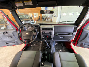 2005 Jeep Wrangler 4.0L Manual
