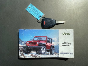 2007 Jeep Wrangler Sahara Manual